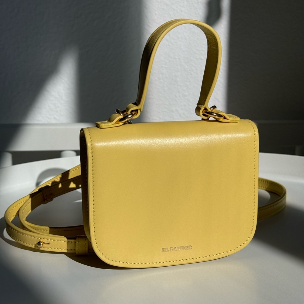 NEW Jil Sander Leather mini bag